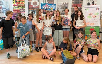 Schüler der Klasse 2B des BRG Boerhavegasse