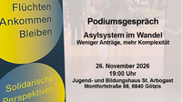 Ankündigung Podiumsgespräch Götzis