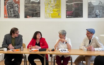 auf dem Bild zu sehen: Lukas Gahleitner, Andrea Eraslan-Weninger, Sieglinde Rosenberger, Andreas Diendorfer
