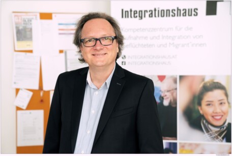 Porträt von Martin Wurzenrainer, Geschäftsführer des Integrationshauses