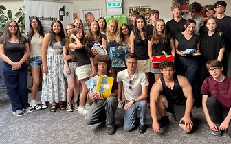 Schulklasse AHS Wien, 6. Klasse Gruppenfoto